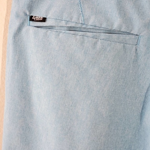 Billabong men's blue active athletic surfing skate board shorts men's size‎ 32 - Picture 4 of 6